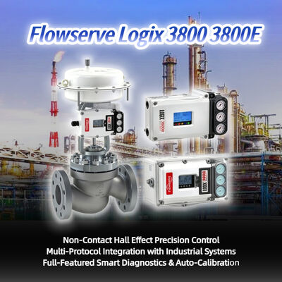 Alta precisão Flowserve Logix 3800 3800E Válvula de posicionamento digital