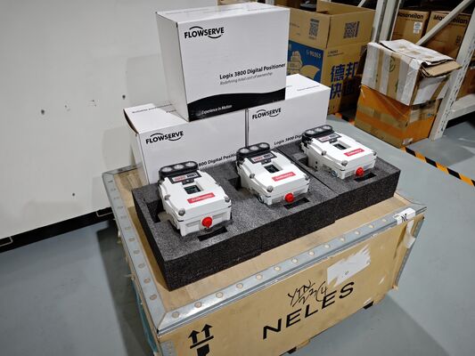 Alta precisão Flowserve Logix 3800 3800E Válvula de posicionamento digital