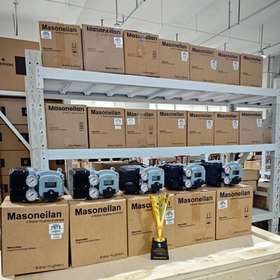 Brand New Masoneilan SVI2 SVI3 SVI3-211212 SVI3-21121112 SVI3-21121112 OEM Controlador e posicionador de válvula pneumática digital inteligente