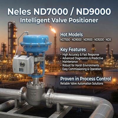 Novo Valmet Original Mes-to Neles ND7000/ND9000 Valve Positioner ND9103 ND9106 ND9203 ND9206