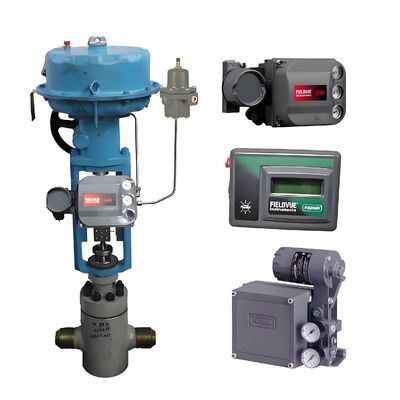 Indústria do petróleo e do gás FISH-ER Válvula de controlo e posicionador pneumáticos Fish-er DVC2000 DVC6200 3582I e Masoneilan 4700E