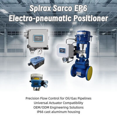 Peça de substituição de posicionador Spirax Sarco EP6 Electro-pneumático de alta precisão Compativel Actuadores de várias marcas