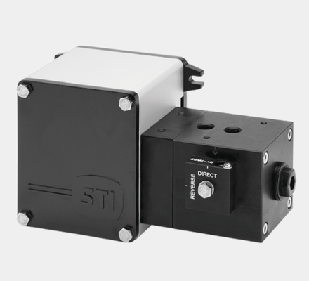IMI STI SA CL Electro Pneumatic Positioner 4 20mA Signal Princípio de forças equilibradas para condições adversas