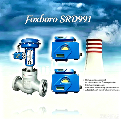 Venda a quente em estoque Original Foxboro SRD991 HART7 Alta precisão posicionador de válvula digital 4-20mA controlador