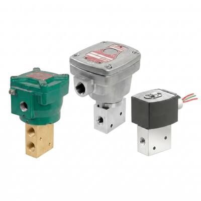 ASCO 8327 Série 3 Direção 2 Posição válvula solenoide de ação direta Alto controle de fluxo atuador pneumático