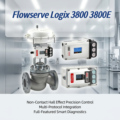 Alta precisão Flowserve Logix 3800 3800E Válvula de posicionamento digital