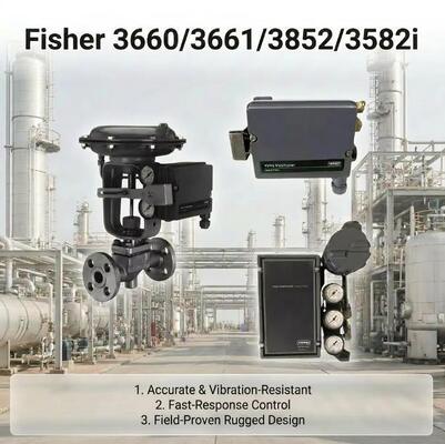 F-isher original em existência 3660/3661/3852/3582i Posicionadores de válvulas elétricas-pneumáticas OEM