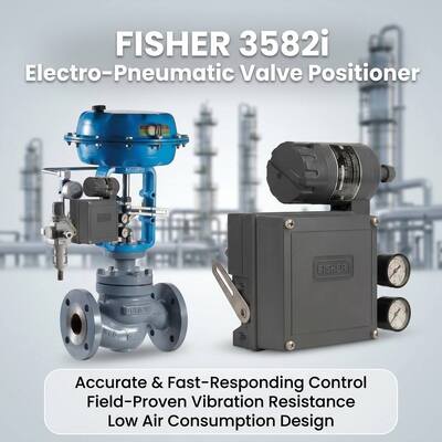 F-isher 3582i Electro Pneumatic Valve Positioner Preço competitivo Entrega rápida