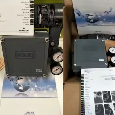 F-isher 3582i Electro Pneumatic Valve Positioner Preço competitivo Entrega rápida