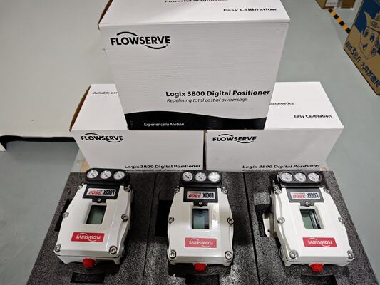 Alta precisão Flowserve Logix 3800 3800E Válvula de posicionamento digital