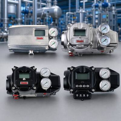 TISSIN TS805 TS905 Posicionador de válvula inteligente HART STS316 IP66 Actuador rotativo linear à prova de explosão