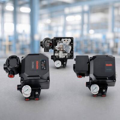 TISSIN TS600R Rotário Electro Pneumatic Valve Positioner 4 20mA IP66 Controle do atuador de alumínio fundido