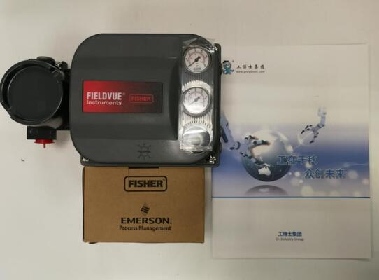 Novo OEM F-isher Butterfly válvula de controle pneumático e DVC6200 posicionador de válvula