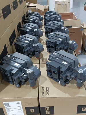 Novo OEM F-isher Butterfly válvula de controle pneumático e DVC6200 posicionador de válvula
