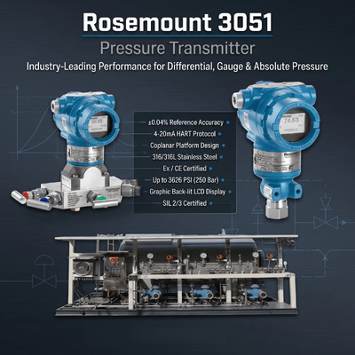 Novos montadores de rosa. 3051 Smart HART Medidor de Pressão Diferencial Transmissor de Pressão Inteligente