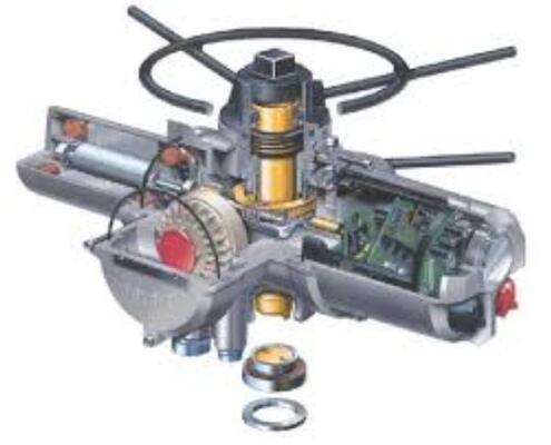 Atacado de Fábrica Rotork IQ40F25B4 IQ70F25Z IQ90F30A Atuador Elétrico Inteligente Multi-Volta IP68 para Válvula Industrial