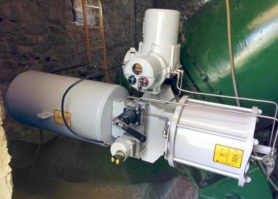 Atacado de Fábrica Rotork IQ40F25B4 IQ70F25Z IQ90F30A Atuador Elétrico Inteligente Multi-Volta IP68 para Válvula Industrial