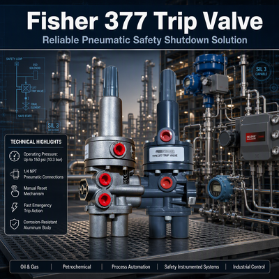 Fi-sher 377 Válvula de descarga de pressão pneumática Válvula de controlo de segurança Válvula de descarga de válvula
