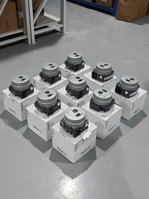 Controlador de Posição de Válvula Digital Inteligente Pneumático Valmet Me Tso OEM ND7000 ND9000 ND9103HX8T ND9206HE8T HART 4-20mA Automação Industrial