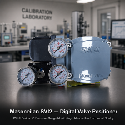 Masoneilan SVI3 Posicionador de válvula inteligente genuíno OEM Peça de reposição Dispositivo de controle digital pneumático
