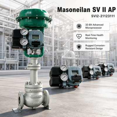 Masoneilan SVI2-21123111 SVI2 AP Posicionador de válvula digital inteligente com diagnóstico completo de válvula