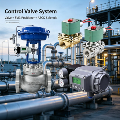 Posicionador Digital de Válvula Masoneilan SVI3 HART Diagnósticos Avançados SmartRecovery Controle de Alta Precisão