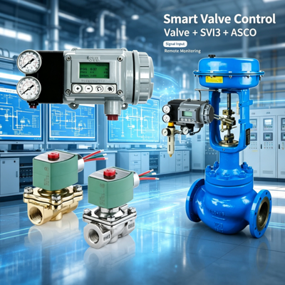 Posicionador Digital de Válvula Masoneilan SVI3 HART Diagnósticos Avançados SmartRecovery Controle de Alta Precisão