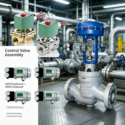 Posicionador Digital de Válvula Masoneilan SVI3 HART Diagnósticos Avançados SmartRecovery Controle de Alta Precisão