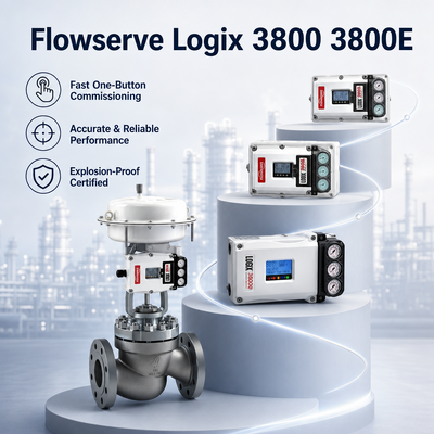Novidade em Estoque Flowserve Logix 3800 3800E Posicionador Digital Pneumático de Válvula Peças de Reposição para Válvulas de Controle