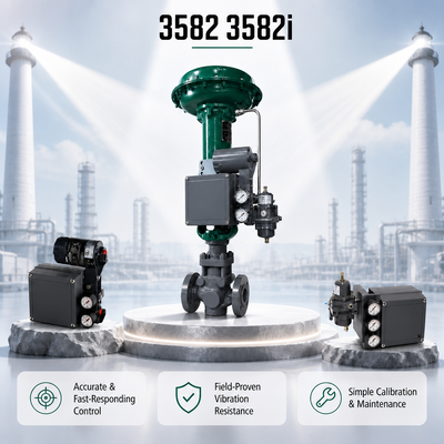 3582 3582i Pneumático Valve Positioner Controlador de Automatização Industrial