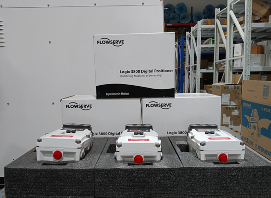 Logix 1500 Posicionador de válvulas digitais de protocolo HART inteligente 4 20mA IP67 Controle de fluxo eletropneumático Indústria química de petróleo