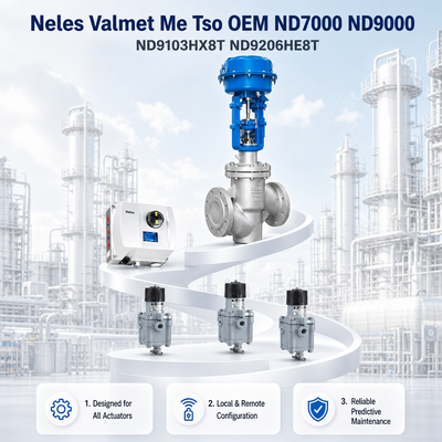 Neles Valmet Me Tso OEM ND7000 ND9000 ND9103HX8T ND9206HE8T Controlador de válvula digital IP66 SIL 2