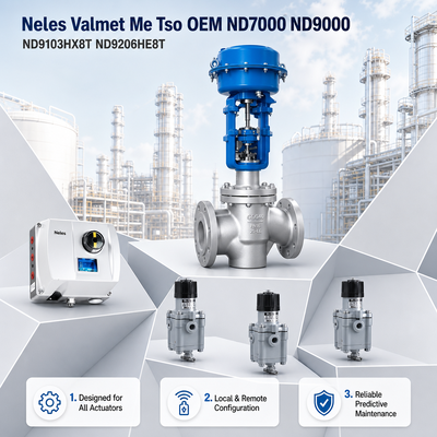 Neles ND9103 ND9106 ND9203 ND9206 ND7000 ND9000 Valve Positioner Valmet Preço do fornecedor
