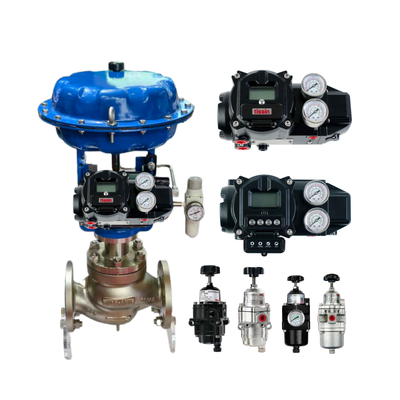 Tissin TS900 TS905 Posicionador de válvula inteligente à prova de explosão de aço inoxidável com entrada de corrente contínua de 4-20mA