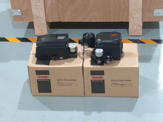 Função PST do posicionador digital de válvulas Tissin TS800 para atuadores pneumáticos