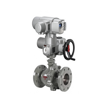 Actuador Elétrico Industrial da Série AUMA SA com IP68 e volante manual para válvulas globulares