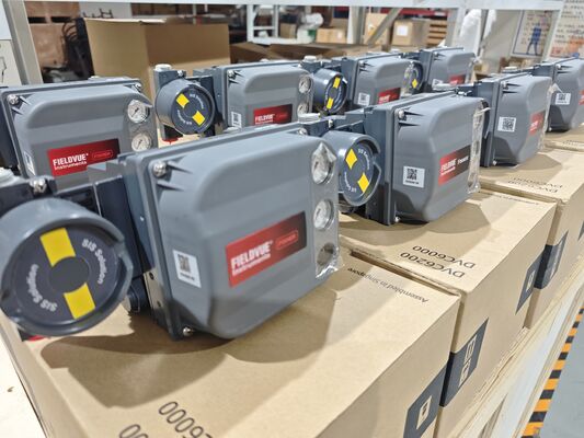 HART 5 or HART 7 Communication Digital Valve Positioner Factory Preassembled and Pre-tested Package with Linkage-less Feedback System Valve Controller