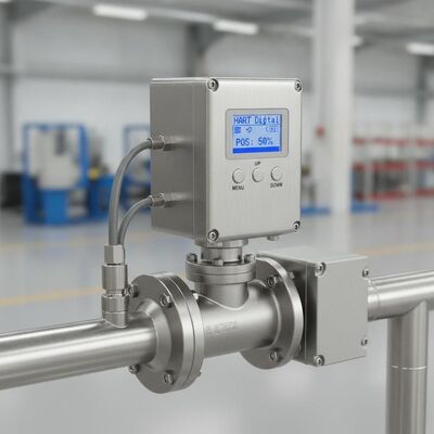 HART Comunicação Digital Valve Positioner Fábrica Preassembled Pacote com caixa de aço inoxidável Valve Positioner