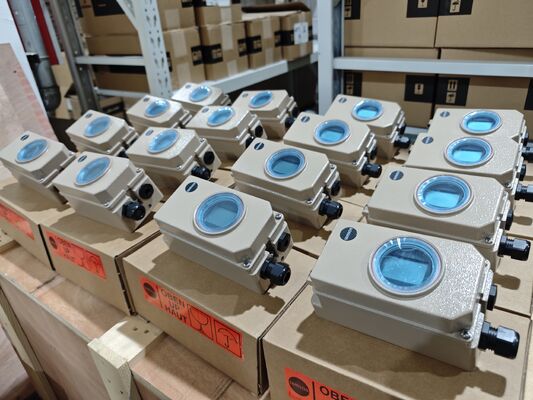 Posicionador Eletropneumático HART para Serviço de Estrangulamento com Caixa de Posicionador de Válvula em Aço Inoxidável