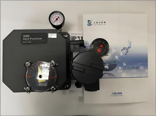 Pacote de Posicionador de Válvula DC 4-20 mA Pré-montado com Caixa NEMA 4X IP66 para Controle de Fluxo de Posicionador de Válvula Pneumática