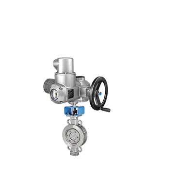 Atuador Elétrico Multi-Volta IP66 com Construção em Aço Inoxidável e Liga de Alumínio e Torque Ajustável e Chaves de Limite para Controle Inteligente de Válvulas