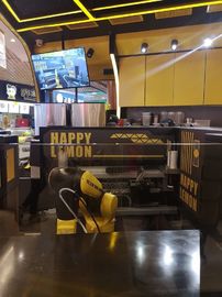 Máquina do café do robô R900 seis do KR 6, fabricante de café estável do braço do robô do desempenho