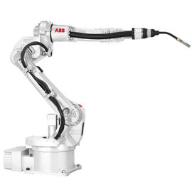 Alcance 1500mm da carga útil 4kg da pintura de pulverizador IRB do robô 1520ID 6 robô de pintura da parede da linha central IRC5 IP40