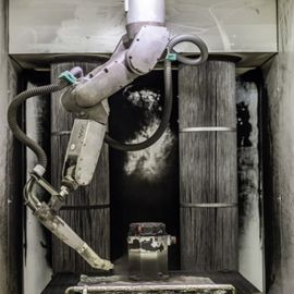 Pinte o braço do robô do companheiro 200 IA 5L Fanuc para operações do conjunto/de manipulação