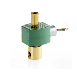 Material de bronze do corpo de 3 acessórios hidráulicos da válvula da válvula de solenoide da maneira 24v