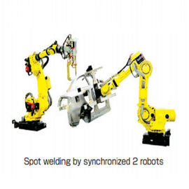 Pavimente a montagem de robôs da pintura de Fanuc/massa robótico da máquina 1170kg da pintura