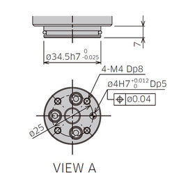 Tipo de relação paralelo montagem chinesa do teto do braço do robô para o robô de Kawasaki