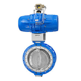 Liga pneumática da válvula de borboleta do anti impulso do litro 43/versão material de aço do RUÍDO