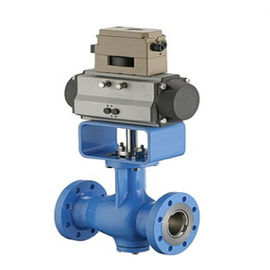 Classe 150 - válvula de controle pneumático da classe 300 com o Positioner da válvula de SV11000 Digitas
