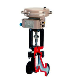 Válvula de controle pneumático da versão do RUÍDO com a liga do forro de PRA/material de aço